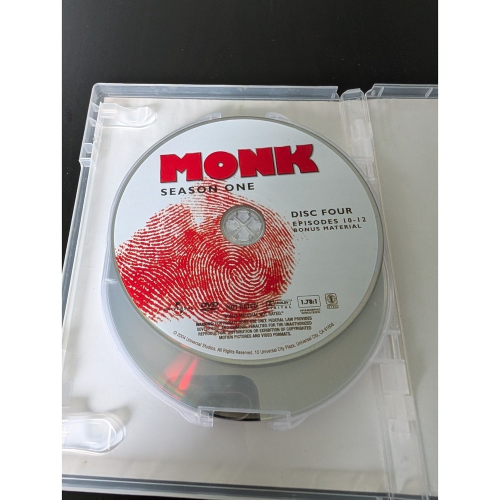 Monk: Season 1 - DVD - GOOD - Picture 10 of 11